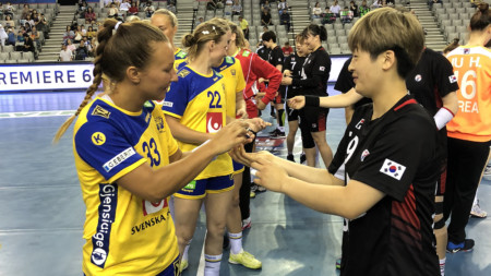 Förlust även i andra matchen mot Sydkorea
