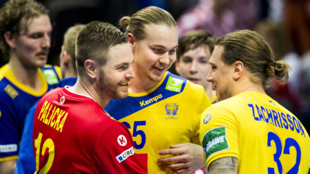 Landslaget samlat i Halmstad inför VM