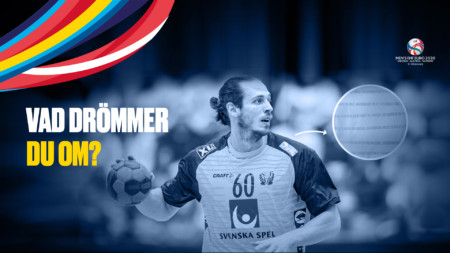 Låt handbollslandslaget bära din dröm under EM 2020
