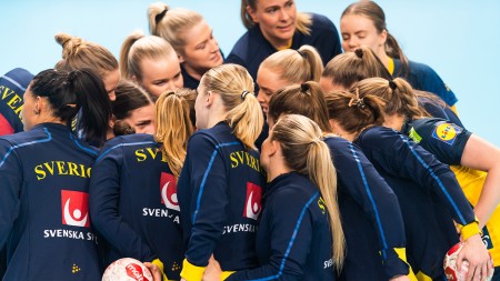 Svenska damerna VM-kvalar mot Ukraina i Lund