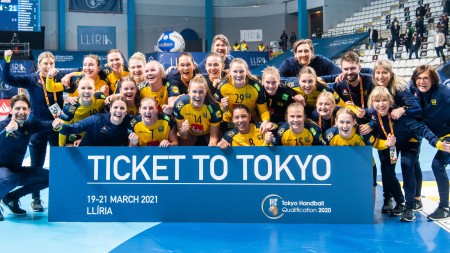 Komfortabel seger gav Sverige OS-biljett