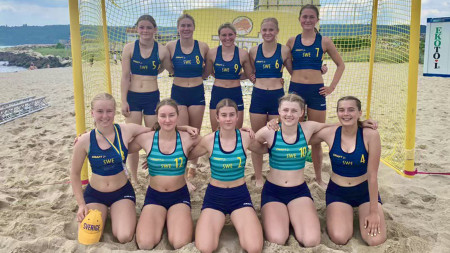 Intensiv dag för U17-damerna i Varna