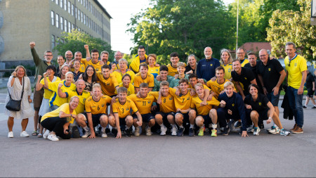 Medalj i första turneringen